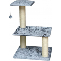 Abode Antique Blue Velvet 3 Tier Cradle Cat Scratcher Post